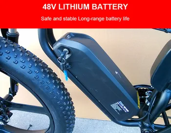48V electrice baterie de Litiu de munte biciclete battery bms 18560 celule Și 1000w motor cu utilizarea unității de