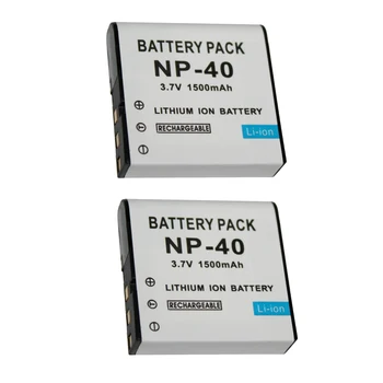 4buc/lot 1500mAh NP-40 CNP40 NP40 Camera de Înlocuire a Bateriei Pentru Casio NP-40 NP40 NP 40 CNP-40 Z850 Z400 Z300 Z100 Z1000 P505