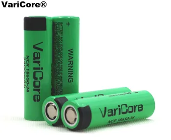 4BUC/lot VariCore Original Nou 18650 3400mAh litiu baterie Reîncărcabilă NCR18650-34 pentru Lanterna/baterii de Laptop