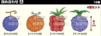 4buc/set-O singură bucată de Fructe Diavolul Anime figurina PVC Noua Colectie de figuri de Colectare jucarii pentru cadou de Crăciun