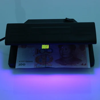 4W UV proiect de Lege Contrafăcut Detector de Valută Bani Dolar Timbre de Detectare Tester Portabil cu Led-uri de Lumină Neagră Cu UE Plu OD#S
