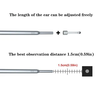 5.5 mm Len USB Ureche de Curățare Instrument Vizual HD Ureche Lingura Multifunctional Earpick Mini Camera Pen Ureche de Îngrijire În ureche de Curățare Endoscop