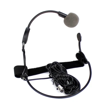 5 m Mini XLR 4 Pini TA4F Headworn Vocal Dinamic Microfon Cască Microfon SHURE WH20TQG Sistem Wireless UHF Transmitator Bodypack