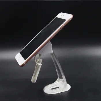 (50 buc/lot ) culoare pură acrilice anti-furt telefon mobil de securitate display stand fix cu autocolant 3m