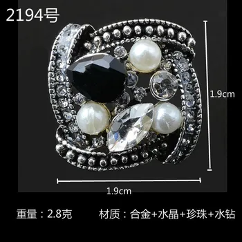 50PCS 19mm Imitație de Perle de Cristal Rășină Farmece Pandantive pentru Cercei Bratara Cravată Colier Bijuterii de Luare