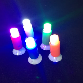 50pcs/lot Romantic Luminos Veioza Decor de Nunta plin de culoare LED Mini Push Pin Lumina de Perete cu Fraier Bar Consumabile Partid