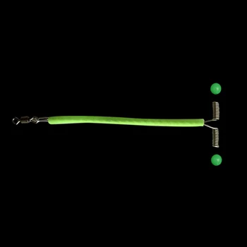 50pcs Întuneric Glow Wire Arme cu Pivotare Margele de Pescuit de apă Sărată Rig Ramuri Dropper Terminal Abordează 5 cm 6 cm 7 cm 8 cm 9cm 10cm