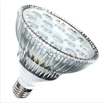 54W LED PAR38 Lumina de Acvariu Recif de Corali Albastru+ Alb E27 Plante Cresc de Lumină LED pentru LPS, SPS Corali Greu Recif de Iluminat Acvariu Cresc