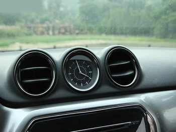 5pcs PENTRU Suzuki vitara 2016 modificat aer condiționat priza de decor inel de ACOPERIRE accesorii Auto interioare reamenajare
