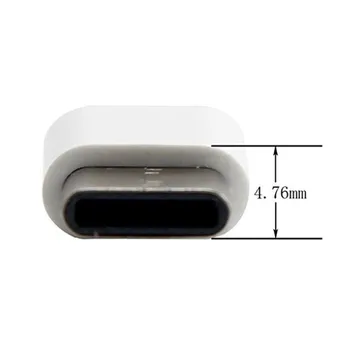 5PCS USB de Tip C-C pentru cablu Micro USB de Date de Încărcare Adaptor încărcător pentru samsung s8 nota 8 a3 a5 a7 2017 Xiaomi, Huawei p9 p10 lg