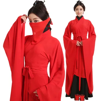 6 BUC Chineză Tradițională Costum Pentru Femei Vechi Hanfu Îmbrăcăminte Cosplay Doamnă Elegant Tang Rochie Costum Pentru Etapa a 17