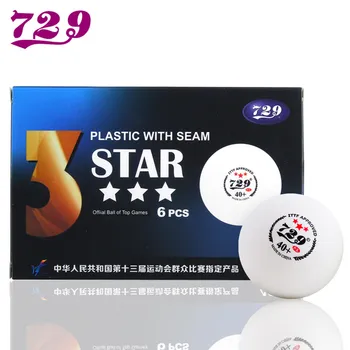 729 Prietenie de 3 Stele, din Plastic 40+ mingi de Tenis de Masă Păreau Material Nou ABS Poli Mingi de Ping Pong ITTF a Aprobat Ridicata