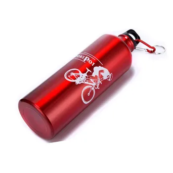 750ML Aliaj de Aluminiu Biciclete Sticla de Apa în aer liber, biciclete Biciclete de Sport Sticle de Ciclism MTB Sticla de Apa + Suport Cuști Mounte