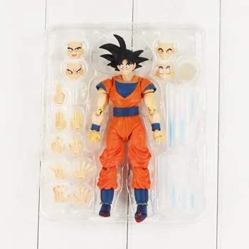 7styles 14 culori Dragon Ball Z Super Saiyan Fiul Gokou Vegeta Trunchiuri PVC Acțiune Figura Jucării Pentru Copii