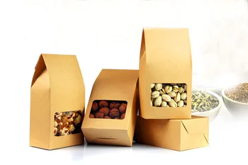 8*15.5*5 10buc ridice maro pungi de hârtie kraft cutii reciclabile pentru nunta/Cadouri/Bijuterii/produse Alimentare/Cookie/Pachetul de Bomboane Cutie de Hârtie