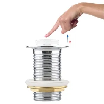 8 cm plug Pop-up Automat Pentru Chiuveta lavoar fără Preaplin
