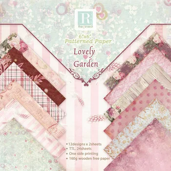8 Stiluri de BRICOLAJ Album Foto Garden Seriers Decorative Scrapbooking Lucrări de Artă meșteșugărească Card 6