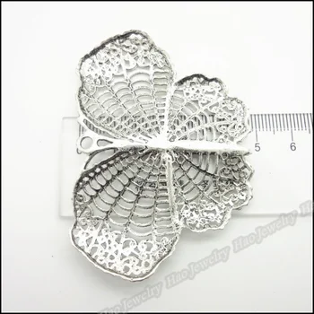 9 buc Epocă Farmece Fluture Pandantiv argint Tibetan Aliaj de Zinc se Potrivesc Brățară Colier DIY Bijuterii din Metal Concluziile