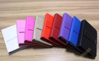 9 culori Bluetooth wireless Keyboard Piele PU Cazul în care Telefonul Mobil Stand Pentru iPhone 8 7 6S Lenovo, Samsung, Huawei, Xiaomi, ZTE, Sony