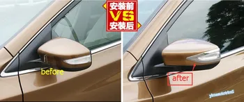 Accesorii Pentru Nissan Maxima 2016 ABS Usi Laterale Oglinda Retrovizoare Benzi de Acoperire Trim 2 Buc / Set