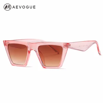 AEVOGUE ochelari de Soare pentru Femei Brand Designer Dreptunghi Cadru Ochelari de Soare Moda Steampunk Unisex UV400 AE0561