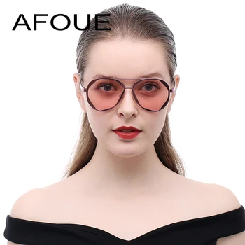 AFOUE Moda ochelari de Soare pentru Femei Brand Popular de Design de ochelari de Soare de Vara HD, Lentile de Ochelari de Soare Cu Originalul Caz Uv400