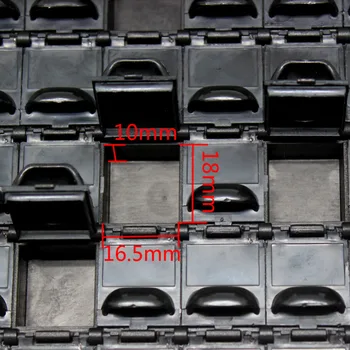 AideTek ESD Safe SMD IC Box W/144 Containere Anti-statica SMD, SMT Organizator Tranzistori Diode parte din material plastic cutie lable BOXALLAS