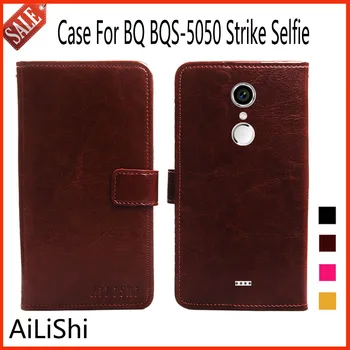 AiLiShi Pentru BQ BQS-5050 Grevă Selfie Caz Carte de Stil Lux Portofel Flip BQS 5050 Grevă Selfie din Piele de Caz Telefonul Sac Fierbinte