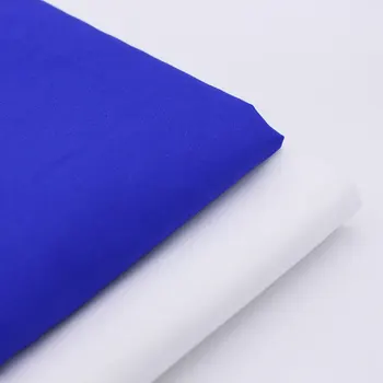 Alb Albastru Material Pentru Rochia de Cusut Textile de bumbac Respirabil Țesături Solide Diy Pânză de ț Home Textile Țesute Telas tecidos
