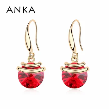 ANKA Bell Aripi Cercel in ureche Ofertă Reală pentru Femei la Modă de Cristal Aliaj de Zinc Cercei Principala Piatră de Cristale Swarovski de la #97882