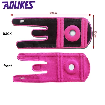AOLIKES 1 pereche de genunchiere pentru bicicleta de alpinism prejudiciu Menisc protetor de joelho suport de Sport kneepad rodilleras bretele