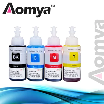Aomya cerneala Refill Kit Ink 70ml Compatibil pentru Epson L355 L100 L110 L200 L210 L300 L120 L130 L1300 L220 L310 L365 L455