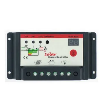 Aoshike Controler de Încărcare Solar 12V 24V 10A 20A 30A Panou Solar Charge Regulator de Comutare de Tip Lampă de Stradă Controller