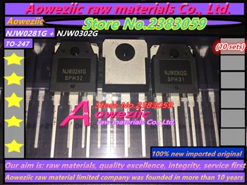 Aoweziic noi de originale importate NJW0281G NJW0302G NJW0281G NJW0302G SĂ-3P Audio potrivire tub (1 perechi)