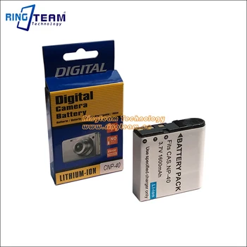 Aparat de Fotografiat Digital Acumulator Compatibil pentru Casio NP-40 NP-40DCA NP-40DBA DLI-202 și BENQ E610, E520+ și mai mult...