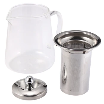 Arshen 750/950ml Clar Rezistente la Căldură de Sticlă Oală de Ceai Ceainic Cu Oțel Inoxidabil Filtru Infuzor Ceai Borcan Ulcior Acasă Ceai de Flori de Instrumente