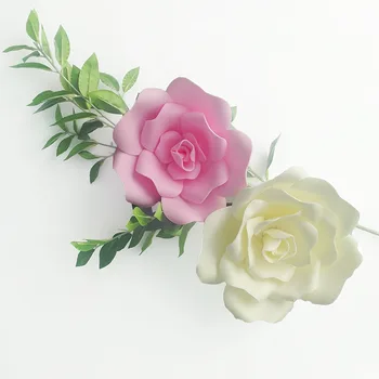 Artificiale a Crescut Spumă de Mare de Flori de Nunta de Fundal Etapă Decor de Perete flori de Hârtie Petrecere Acasă Decor cu Diametrul de 15-25cm