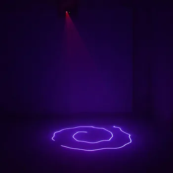 AUCD Mini Portabil de la Distanță IR 8 CH DMX Violet 150mW Scaner cu Laser Stage Lighting PRO DJ Party Show LED Proiector Lumini DM-V150