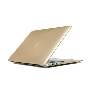 Aur Cazul Geanta de Laptop Shell Pentru Macbook air 11 pro 13 retina 12 15 Touchbar Maneca Notbook Greu de Caz Pentru Mac book fara logo