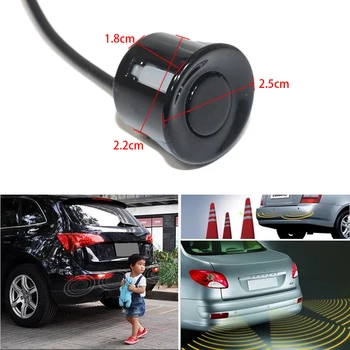 Auto Parktronic LED-uri Auto Senzor de Parcare cu 4 Senzori Inversă Backup Parcare Monitor Radar Detector Sistem cu Display LCD
