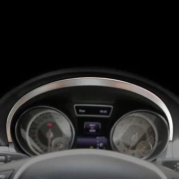 Auto styling Centrul de control al instrumentului de acoperire tapiterie interior auto banda 3D autocolant pentru Mercedes Benz GLA, CLA 180 200 260 Refit