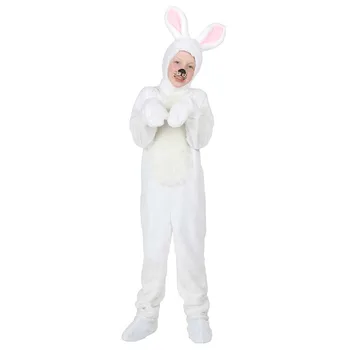 Baby Bunny Costum De Animal Copii Onesies Iepure Alb Animal De Lux Costum Salopeta Pijama Copii Copii Mici Dimensiuni 2-12 Ani