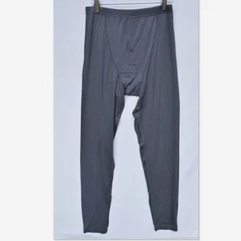 Barbati Primavara Vara subțire modal pantaloni de Bambus Solid Lenjerie de corp Pantaloni Lungi Johns