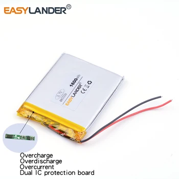 Baterie litiu-polimer 485559 1600mAh Pentru MP3 MP4 GPS Produse Digitale jucării bateria dispozitivului medical