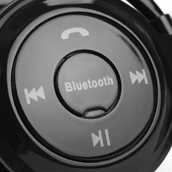 BBGear Mini Bluetooth Căști w/ Handsfree MP3 Player Stereo Wireless Sport Cască Suport TF/SD Card FM Banda Căști