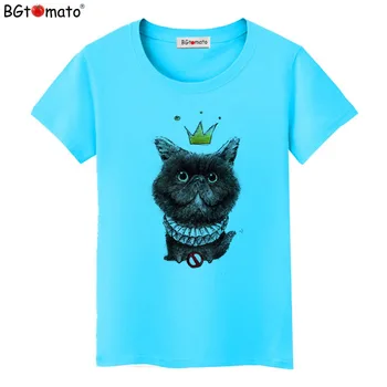 BGtomato New Sosire Tricou Femei Drăguț 3D Câine și Vulpe Design Doamnelor T-shirt de Vară Animal T-Shirt cu Maneci Scurte Topuri Fata Tee