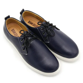 BIMUDUIYU Primavara Toamna Noua Casual Pantofi pentru Bărbați Respirabil Confort Super Moale Plat Pantofi pentru bărbați de Mari Dimensiuni 38-49 Chaussure Homme