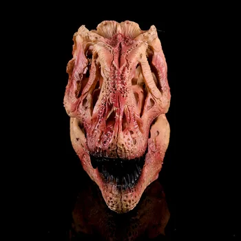 Bine Simulare de 1: 1 Rășină Meserii de Top-grad de Tyrannosaurus Dinozaur Fosil Craniu Imitație de Rasina de Artizanat Dinte Repararea