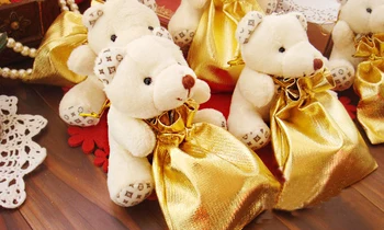 Bomboane saci rucsac aristocratic personalitate creatoare Petrecere de Nunta Cadouri de Valentine Favoarea Cazul Miere Dulce Drăguț Urs Monedă Pungă
