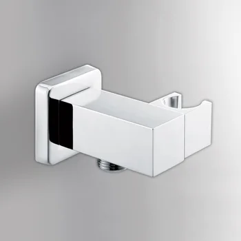 Brass ascuns duș montat bază duș de mână duza suport de montare pe perete titularul duș accesorii de baie